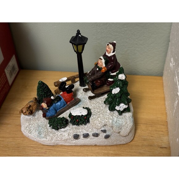 St. Nicholas Square Collection Accessories Children Sledding Lights Up - Picture 3 of 4